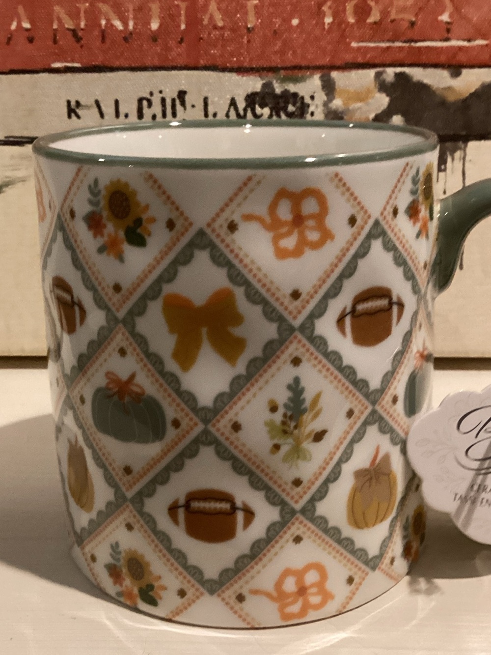 10 Strawberry Street Autumn Coffee Mug  🍁 - Picture 2 of 4